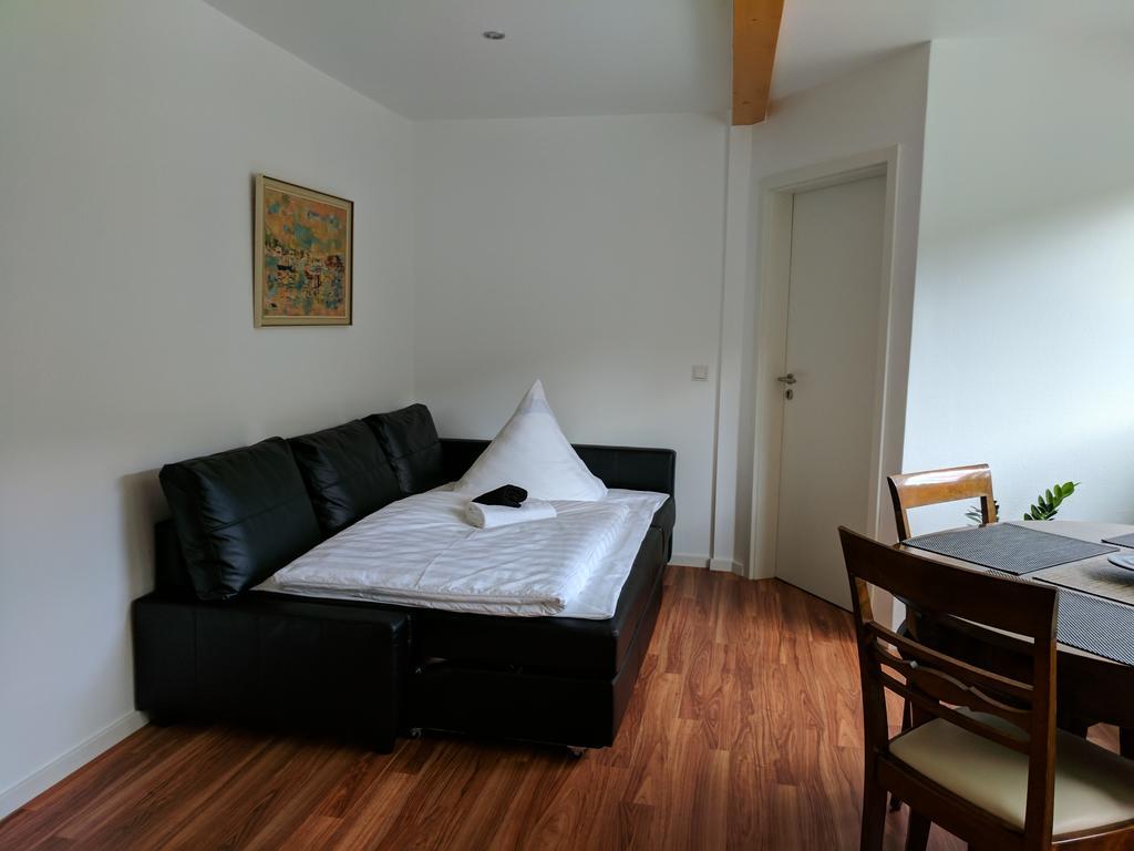Ferienwohnung "Zum Klosterruinenblick" Krov Ngoại thất bức ảnh